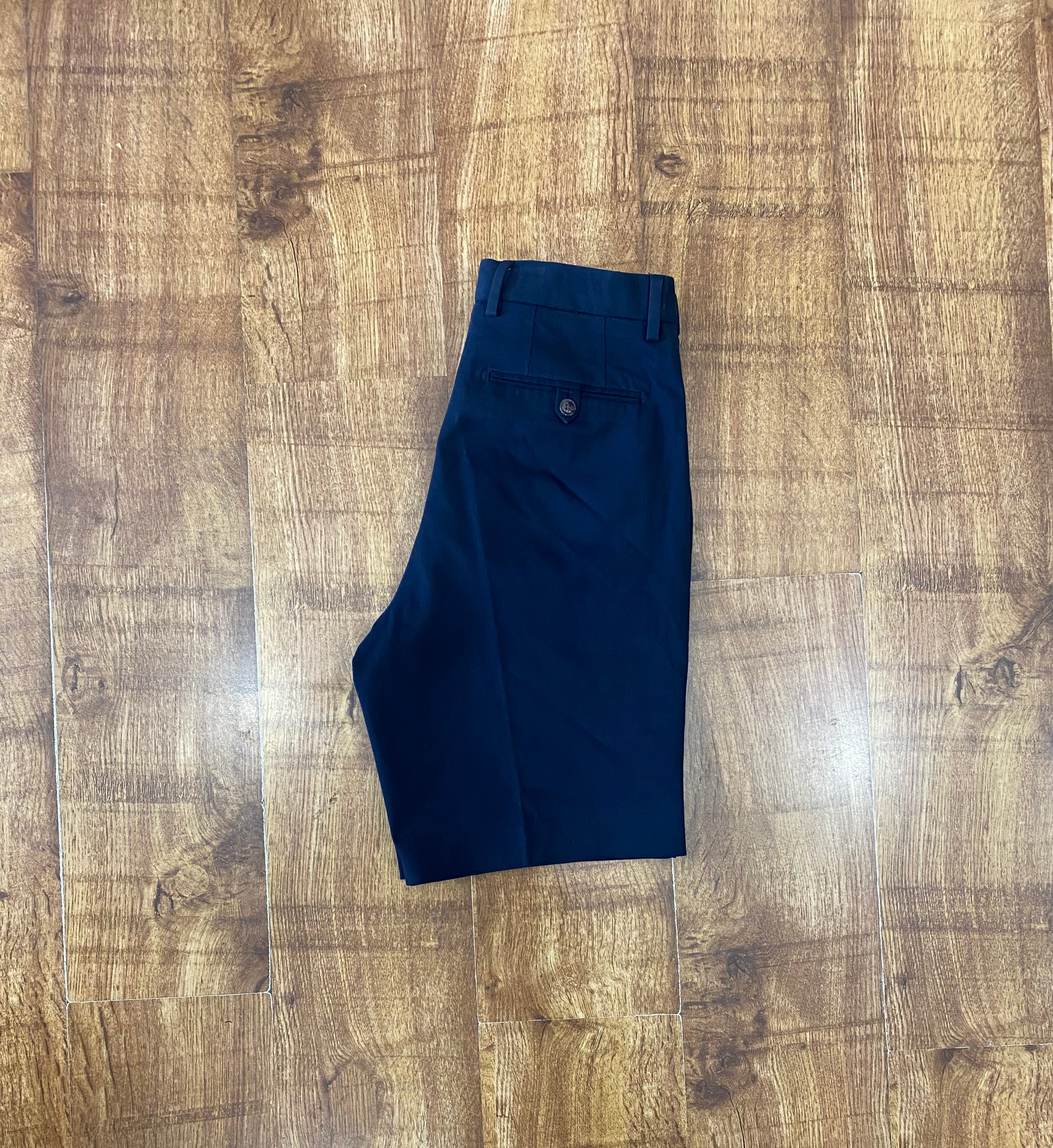 NAVY BIARRITZ SKOPES TAILORED SHORTS