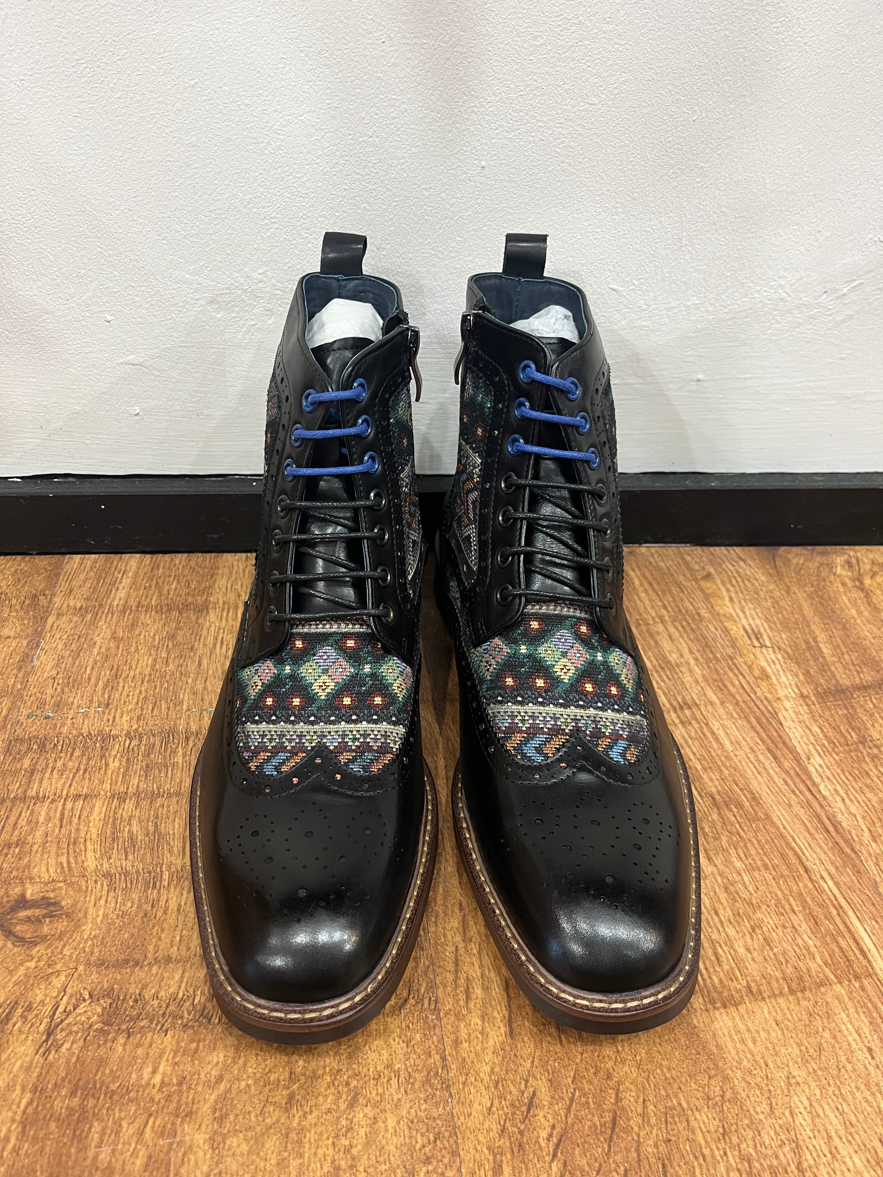 BLACK GARLOS JUSTIN REESS BOOTS