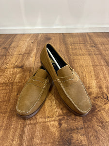 TAN SUEDE JONES FRONT LOAFERS