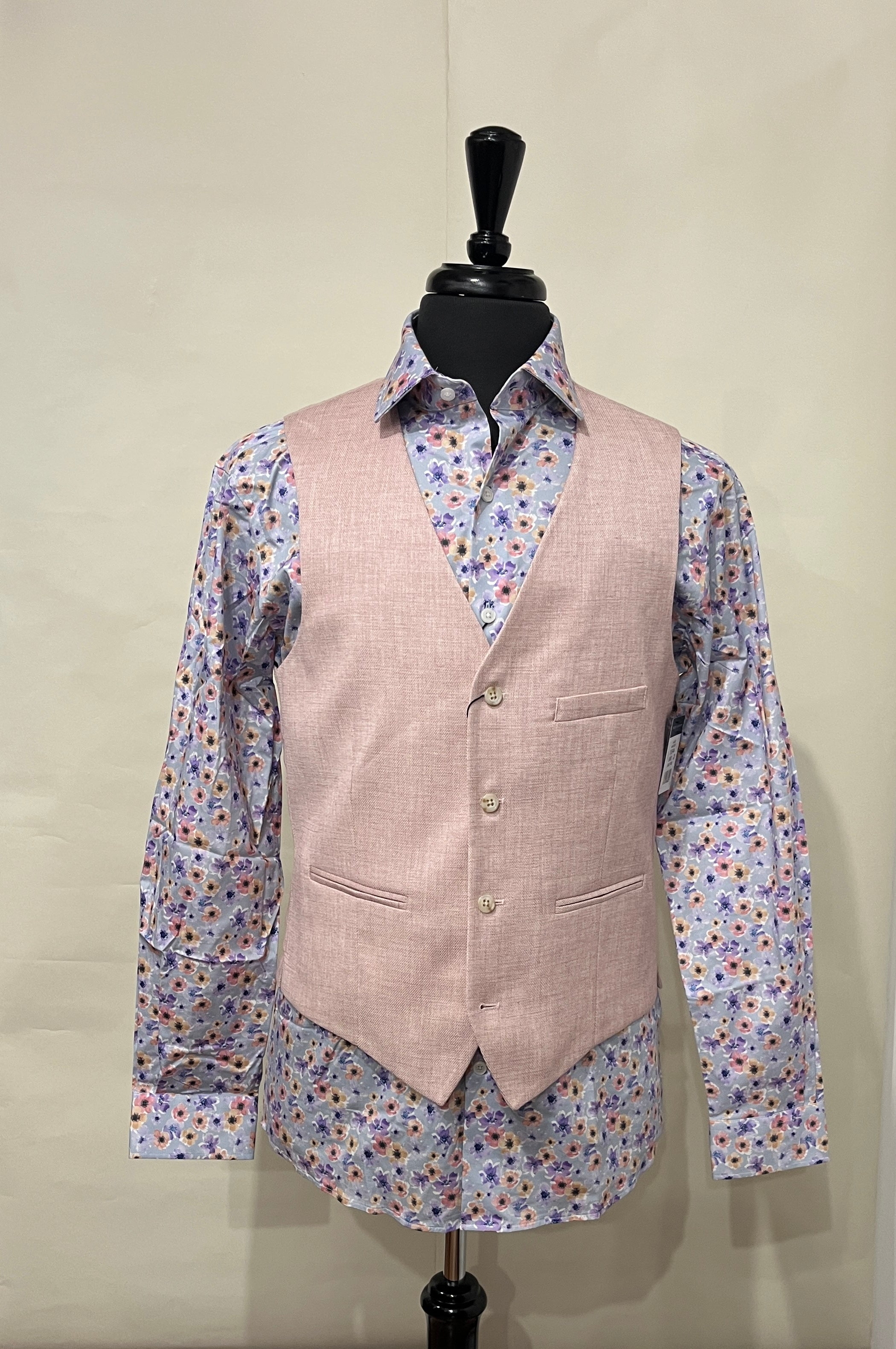 PINK HARDY BROOK TAVERNER WAISTCOAT