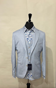 LIGHT BLUE HARDY BROOK TAVERNER WAISTCOAT