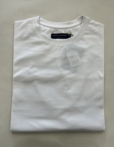 BROOK TAVERNER WHITE HAWKES JERSEY T-SHIRT