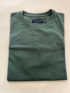 BROOK TAVERNER KHAKI HAWKES JERSEY T-SHIRT