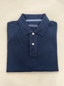 BROOK TAVERNER NAVY FIRTH PIQUE POLO