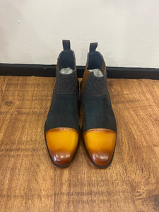 TAN GABRIEL JUSTIN REESS BOOTS