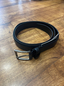 NAVY LEATHER BELT FROM IBEX ENGLAND