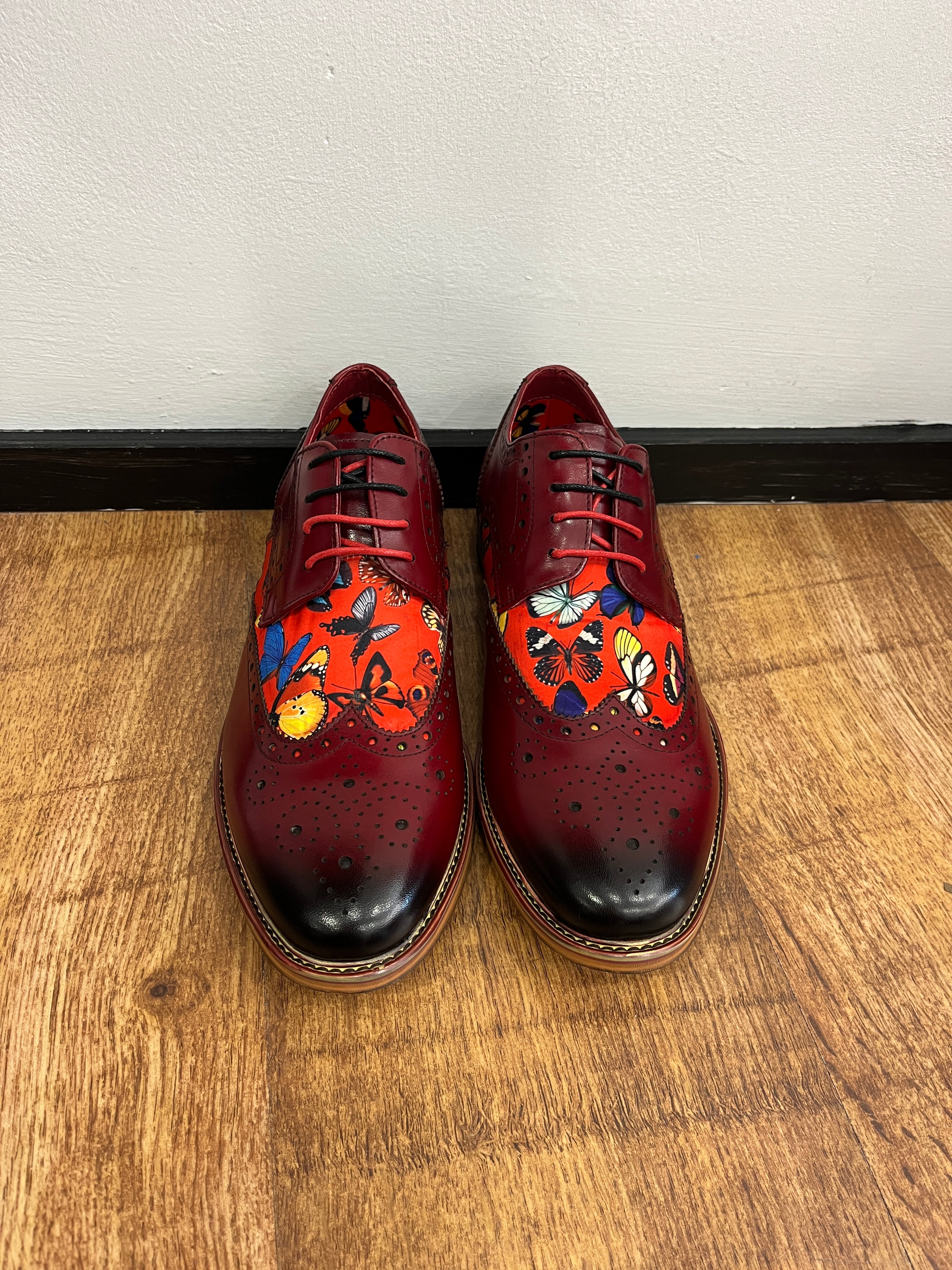 JULIUS RED BUTTERFLY JUSTIN REESS SHOES