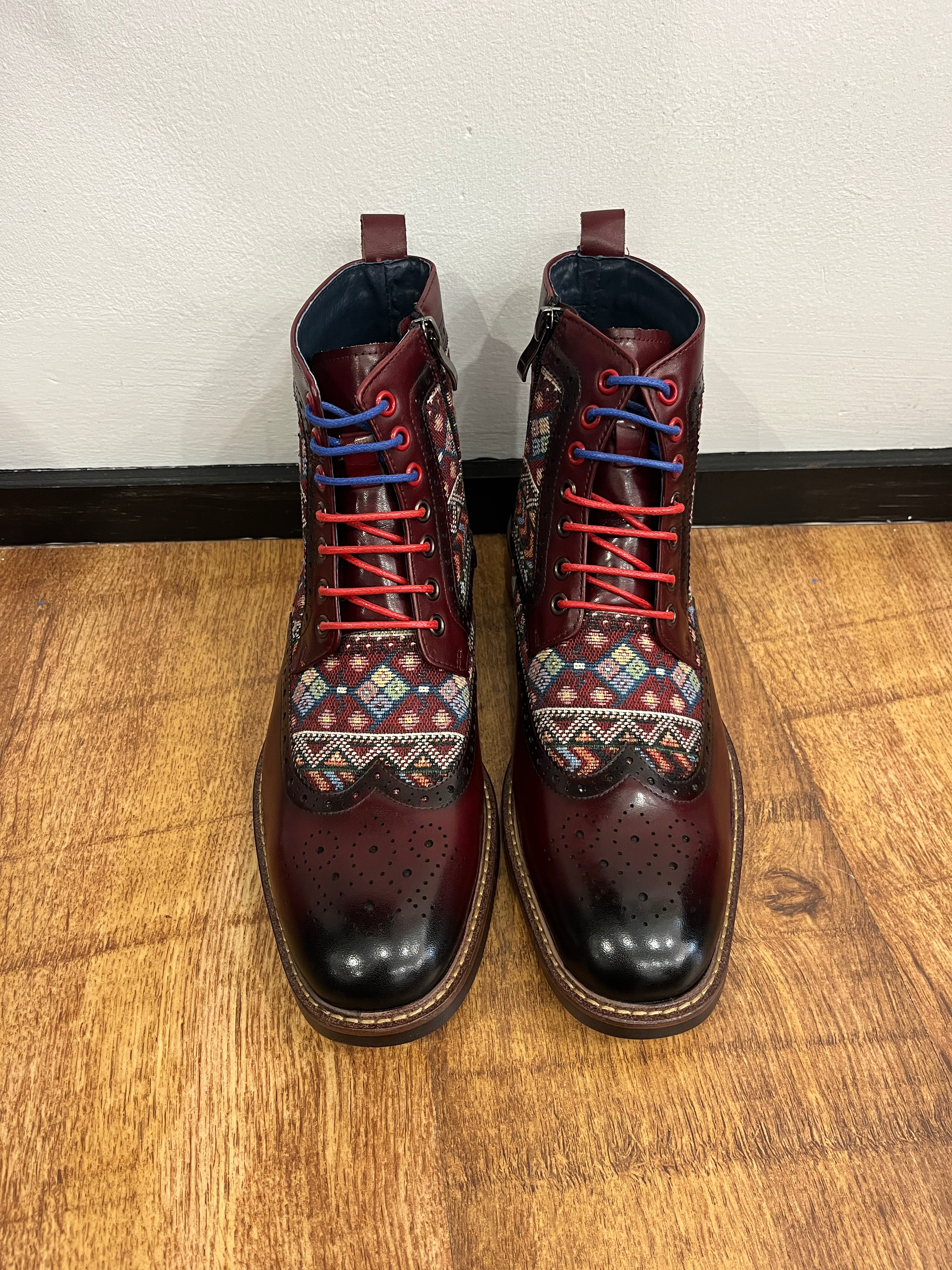 WINE GARLOS JUSTIN REESS BOOTS