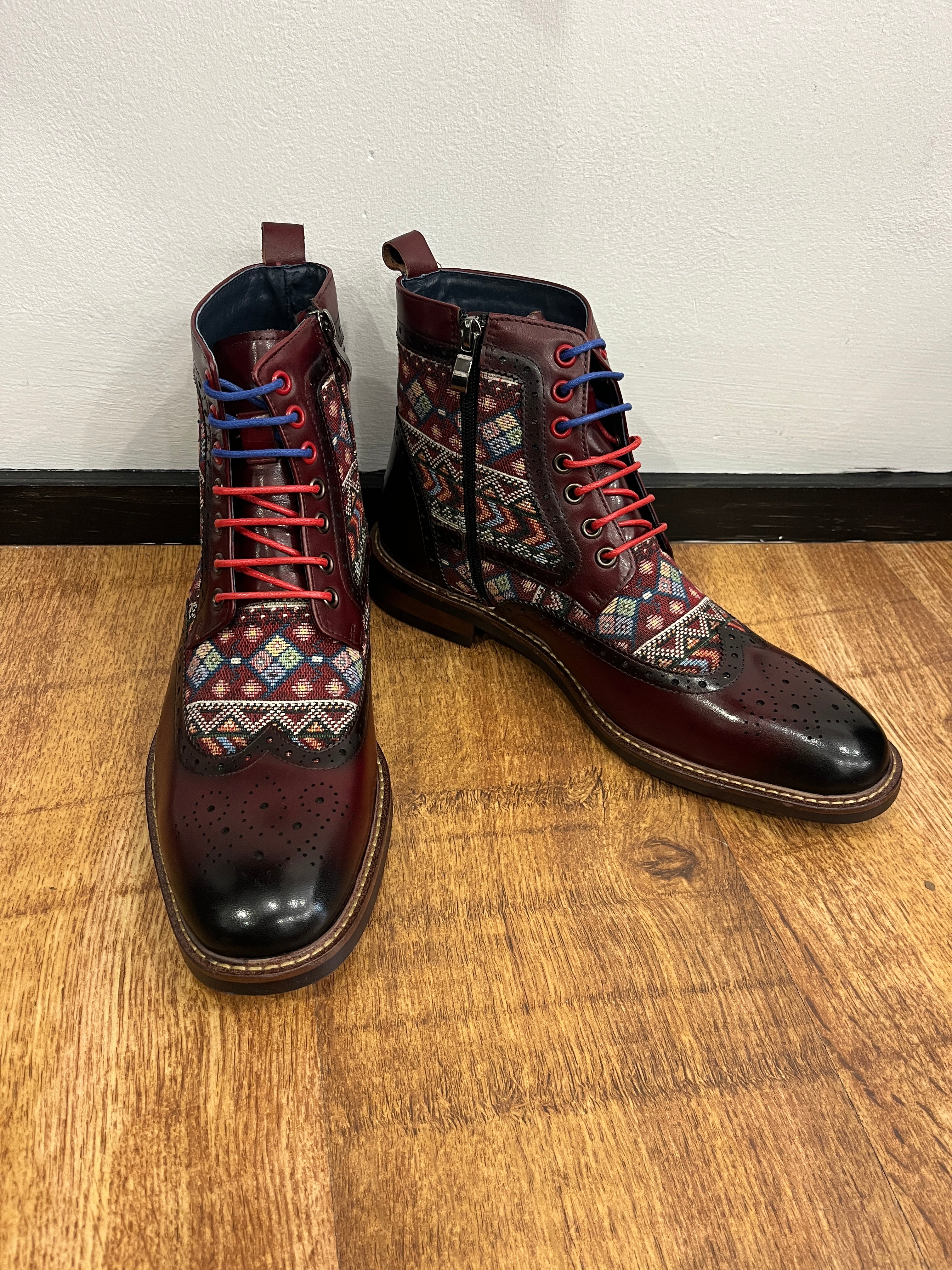 WINE GARLOS JUSTIN REESS BOOTS