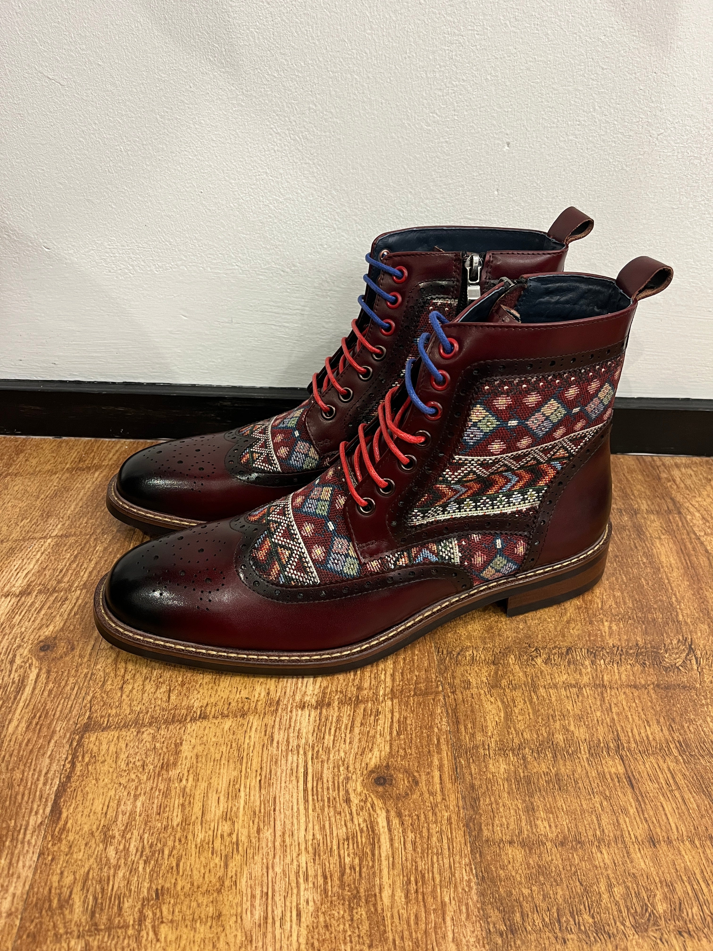 WINE GARLOS JUSTIN REESS BOOTS