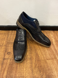 NAVY ELIAS JUSTIN REESS BROGUES
