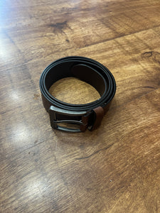 BROWN LEATHER BELT FROM IBEX ENGLAND